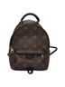 Louis Vuitton 100% Canvas Solid Brown Palm Springs Brown Canvas Backpack Bag One size - photo 1