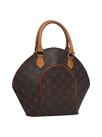 Louis Vuitton Ellipse Brown Canvas Handbag (view 1)