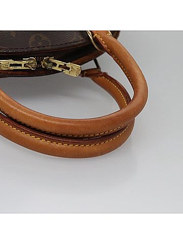 Louis Vuitton Ellipse Brown Canvas Handbag (view 2)