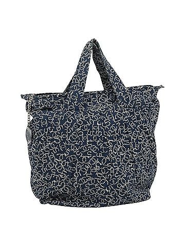 Chanel Navy Canvas Tote Bag (view 1)