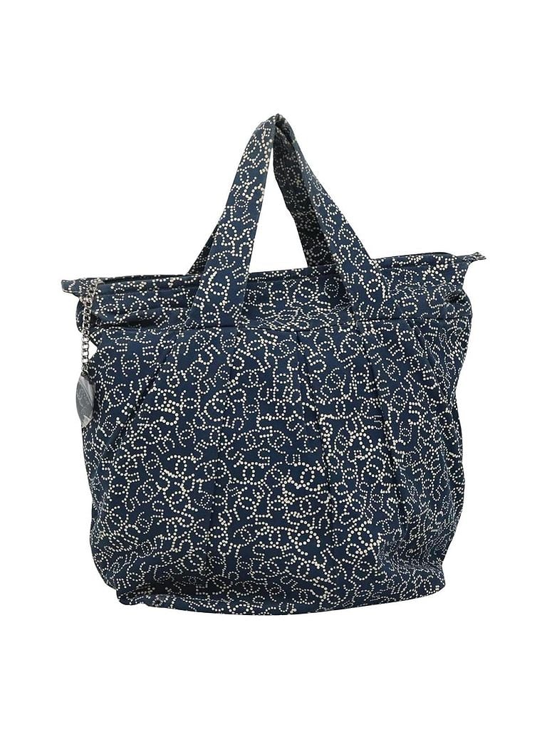 Chanel 100% Canvas Solid Blue Navy Canvas Tote Bag One size - photo 1
