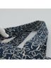 Chanel 100% Canvas Solid Blue Navy Canvas Tote Bag One size - photo 11