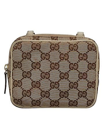 Gucci Gg Canvas Beige Canvas Shoulder Bag (view 1)