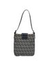 Fendi 100% Canvas Solid Blue Zucchino Navy Canvas Handbag One size - photo 3