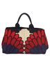 Prada 100% Canvas Solid Multi Color Canapa Multicolour Canvas Handbag One size - photo 3