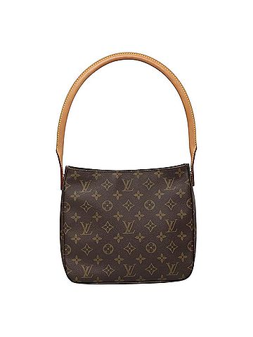 Louis Vuitton Looping Mm Brown Canvas Shoulder Bag (view 1)