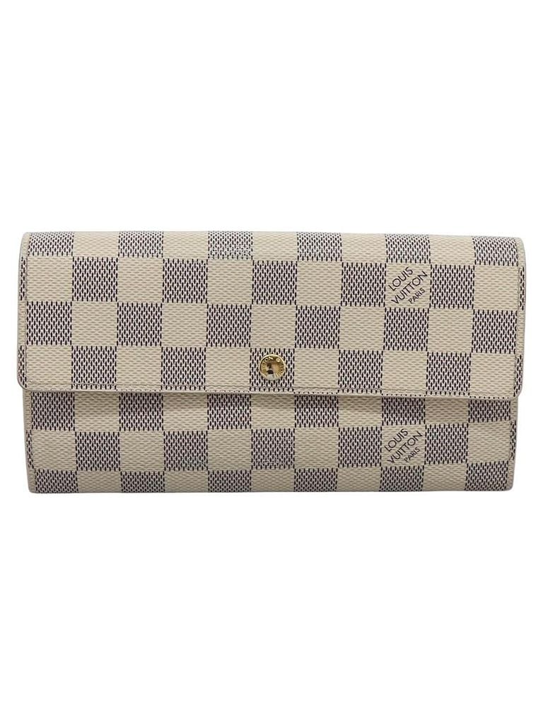 Louis Vuitton 100% Canvas Solid White Sarah White Canvas Wallet One size - photo 1