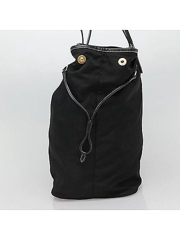 Prada Re-Nylon Black Synthetic Tote Bag (view 2)