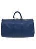 Louis Vuitton 100% Leather Solid Blue Keepall 50 Navy Leather Travel Bag One size - photo 3