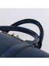 Louis Vuitton 100% Leather Solid Blue Keepall 50 Navy Leather Travel Bag One size - photo 11