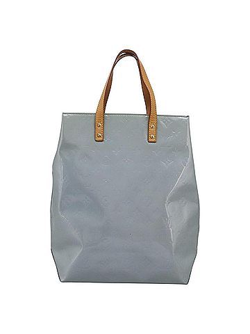 Louis Vuitton Reade Blue Patent Leather Handbag (view 1)