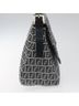 Fendi 100% Canvas Solid Blue Mamma Baguette Navy Canvas Shoulder Bag One size - photo 4