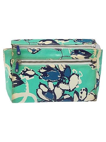 Chanel Multicolour Canvas Clutch Bag (view 1)