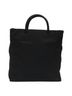 Prada 100% Synthetic Solid Black Tessuto Black Synthetic Tote Bag One size - photo 3