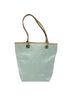Gucci 100% Canvas Solid Blue Gg Canvas Blue Canvas Tote Bag One size - photo 1
