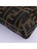 Fendi 100% Canvas Solid Brown Zucca Brown Canvas Clutch Bag One size - photo 6