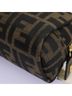 Fendi 100% Canvas Solid Brown Zucca Brown Canvas Clutch Bag One size - photo 8