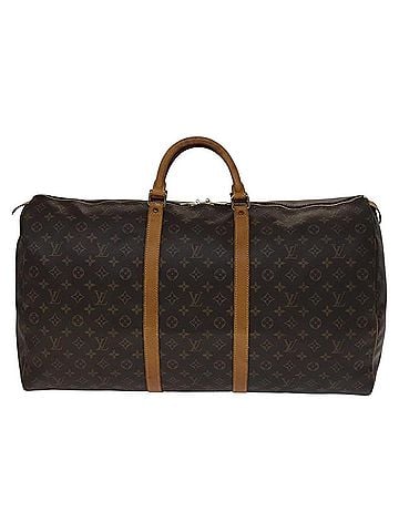 Louis Vuitton Keepall 60 Brown Canvas Travel Bag (view 1)
