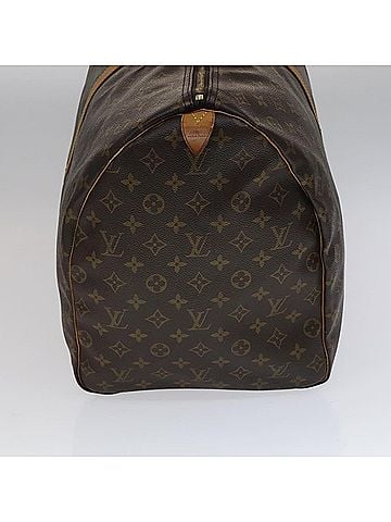 Louis Vuitton Keepall 60 Brown Canvas Travel Bag (view 2)