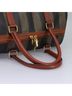 Fendi 100% Canvas Solid Multi Color Pecan Multicolour Canvas Handbag One size - photo 5