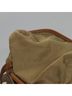 Prada 100% Synthetic Solid Tan Re-Nylon Khaki Synthetic Backpack Bag One size - photo 11