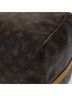 Louis Vuitton 100% Canvas Solid Brown Keepall Bandouliere 55 Brown Canvas Travel Bag One size - photo 7