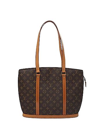 Louis Vuitton Babylone Brown Canvas Tote Bag (view 1)