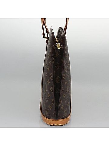 Louis Vuitton Babylone Brown Canvas Tote Bag (view 2)