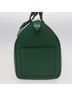 Louis Vuitton 100% Patent Leather Solid Green Keepall 45 Green Patent Leather Travel Bag One size - photo 4