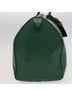 Louis Vuitton 100% Patent Leather Solid Green Keepall 45 Green Patent Leather Travel Bag One size - photo 2