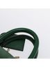 Louis Vuitton 100% Patent Leather Solid Green Keepall 45 Green Patent Leather Travel Bag One size - photo 6