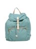 Prada 100% Canvas Solid Blue Re-Nylon Blue Canvas Backpack Bag One size - photo 1