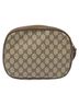 Gucci 100% Canvas Solid Tan Ophidia Beige Canvas Clutch Bag One size - photo 4