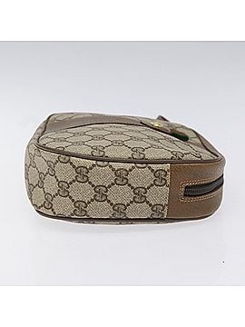 Gucci Ophidia Beige Canvas Clutch Bag (view 2)