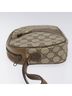 Gucci 100% Canvas Solid Tan Ophidia Beige Canvas Clutch Bag One size - photo 5