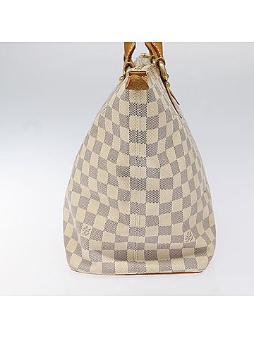 Louis Vuitton Saleya White Canvas Tote Bag (view 2)