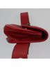 Gucci 100% Leather Solid Red Bamboo Red Leather Shoulder Bag One size - photo 4
