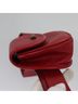 Gucci 100% Leather Solid Red Bamboo Red Leather Shoulder Bag One size - photo 2