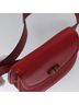 Gucci 100% Leather Solid Red Bamboo Red Leather Shoulder Bag One size - photo 5