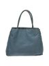 Prada 100% Synthetic Solid Blue Blue Synthetic Handbag One size - photo 3