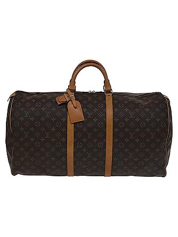 Louis Vuitton Keepall 60 Brown Canvas Travel Bag (view 1)