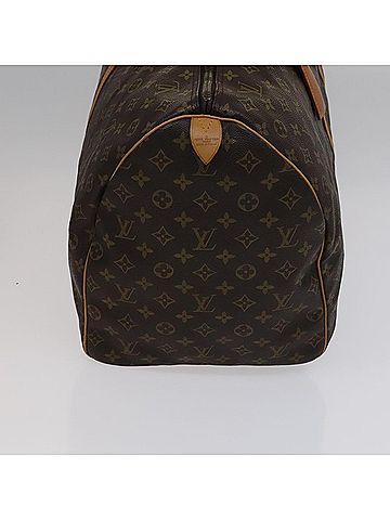 Louis Vuitton Keepall 60 Brown Canvas Travel Bag (view 2)