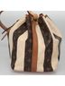 Louis Vuitton 100% Canvas Solid Brown Petit Noé Brown Canvas Shoulder Bag One size - photo 4