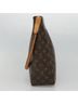Louis Vuitton 100% Canvas Solid Brown Looping Gm Brown Canvas Shoulder Bag One size - photo 2
