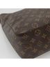 Louis Vuitton 100% Canvas Solid Brown Looping Gm Brown Canvas Shoulder Bag One size - photo 8