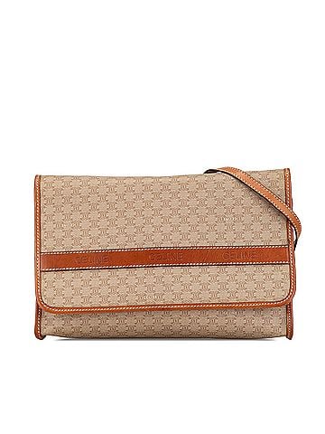 Céline Macadam Coated Canvas Crossbody (view 1)