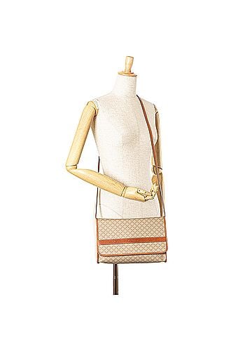 Céline Macadam Coated Canvas Crossbody (view 2)