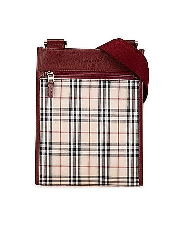 Burberry House Check Canvas Crossbody (view 1)