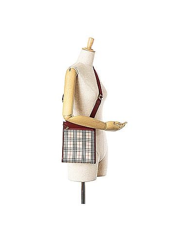 Burberry House Check Canvas Crossbody (view 2)