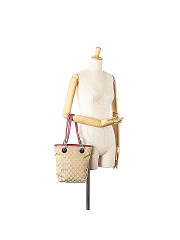 Gucci GG Canvas Eclipse Tote (view 2)